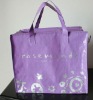 new purple nonwoven bag packing clothes