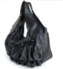 new real leather handbag with shoulder strap