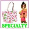 new refreshing fashion canvas calico bag