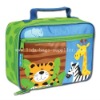 new style cute animal square lunch bag, tetragonum schoolbag,lovely zoo backpack,kids bag, promotion bag,picnic bag.