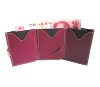 new style fashion leather name card holder