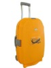 new style fashion leather  pp  luggage trolley case