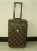 new style fashion leather  pu  luggage trolley case