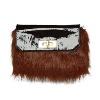 new style fox fur lady clutch