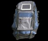 new style good quality  solar hiking bag