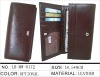 new style good workmanship leather wallet