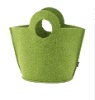 new style green bamboo fiber non woven tote bag