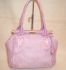 new style ladies pink handbag