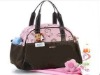 new styles fashion quilted diaper bags with changing pad