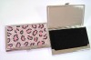 new years business card case, acrylic business card holder