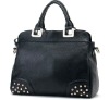 newest design black tote handbag
