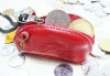 newest design leather coin bag