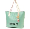 newest design tote handbag with print grapheme