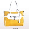 newest fashion handbag Elegant woman tote bag with padlock