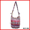 newest style 100% cotton floral ladies hand bag wholesale