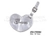 newest style heart-shape leather luggage tag