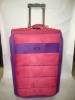 newly red Lint luggage case from factory