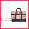 newspaper pattern waterproof oxford fabric trolley luggage bags (DYJWTLB-005)