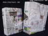 newspaper shopping bag