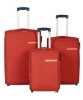 nice Luggage Set with built-in trolley