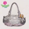 nice grey hobo pu handbag