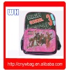 nice student school bag with cartoon pictures