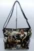 nice style handbag colorful pattern lady handbag cheap price