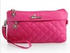 noble fashion hyaline lady pu cosmetic bag