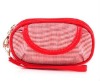 noble fashion hyaline lady purse pu cosmetic bag