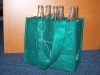 non woven 6 bottle wine tote bag