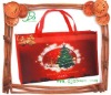 non woven christmas shopping bag