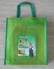 non-woven material green shopping bag