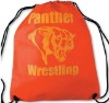 non woven orange drawstring backpack ADRW-035