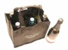 non-woven-pp woven-Nylon foldable Multi Zipper 1-2-4-6 wine and beer Bottle handle cooler bag