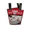 non-woven-pp woven-Nylon foldable Multi Zipper 1-2-4-6 wine and beer Bottle handle cooler carrier bag