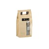 non-woven-pp woven-Nylon foldable Multi Zipper 2 wine and beer Bottle handle cooler carrier bag