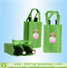 nonwoven 2 bottles wine bag