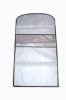 nonwoven garment bag with transparent window
