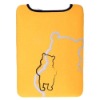 notebook bag(with yellow color)