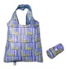 nylon bag with pouch/shopping bag with pouch/polyester supermarket bag