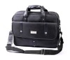 nylon briefcase with expandable bottom