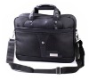 nylon briefcase with expandable bottom
