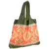 nylon handle foldable shopping bag