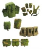 nylon military digital camouflage bag