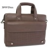old fashion briefcase leather