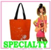 orange 16oz canvas shoulder bag