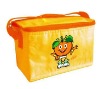 orange 420D 6 cans printed ice bag