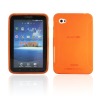 orange TPU Gel Skin Case For Samsung P1000 Galaxy Tab