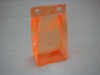 orange color pvc packaging bag