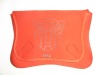 orange foldable Neoprene Laptop Case